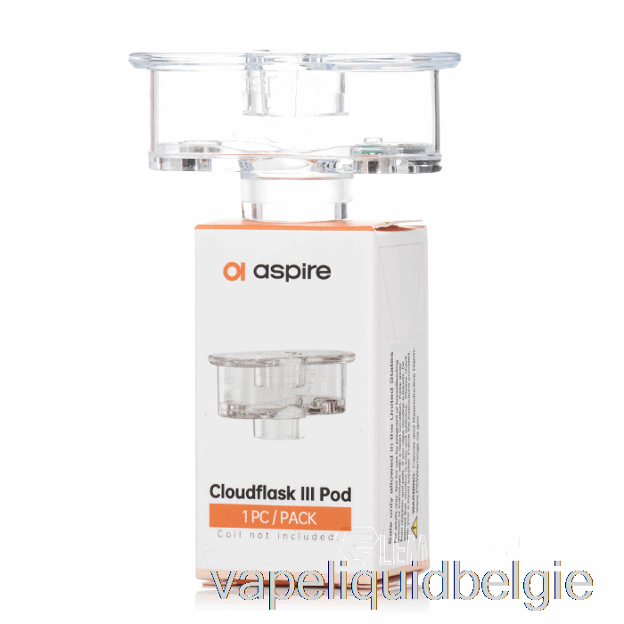 Vape België Aspire Cloudflask 3 Vervangende Pads Hervulbare Pod Van 5,5 Ml
